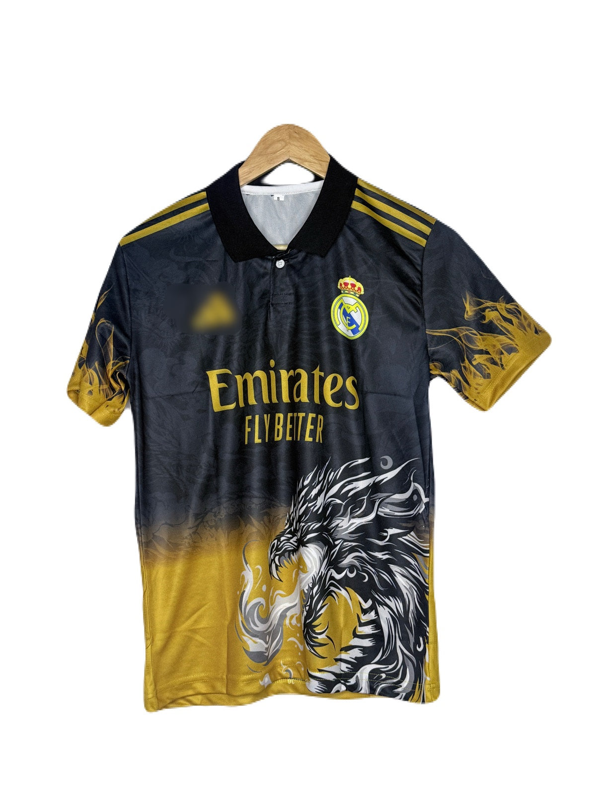 Real Madrid 2024-25 Dragon Edition Kit Half Sleeve Plain  - P875  Ms Retro Store