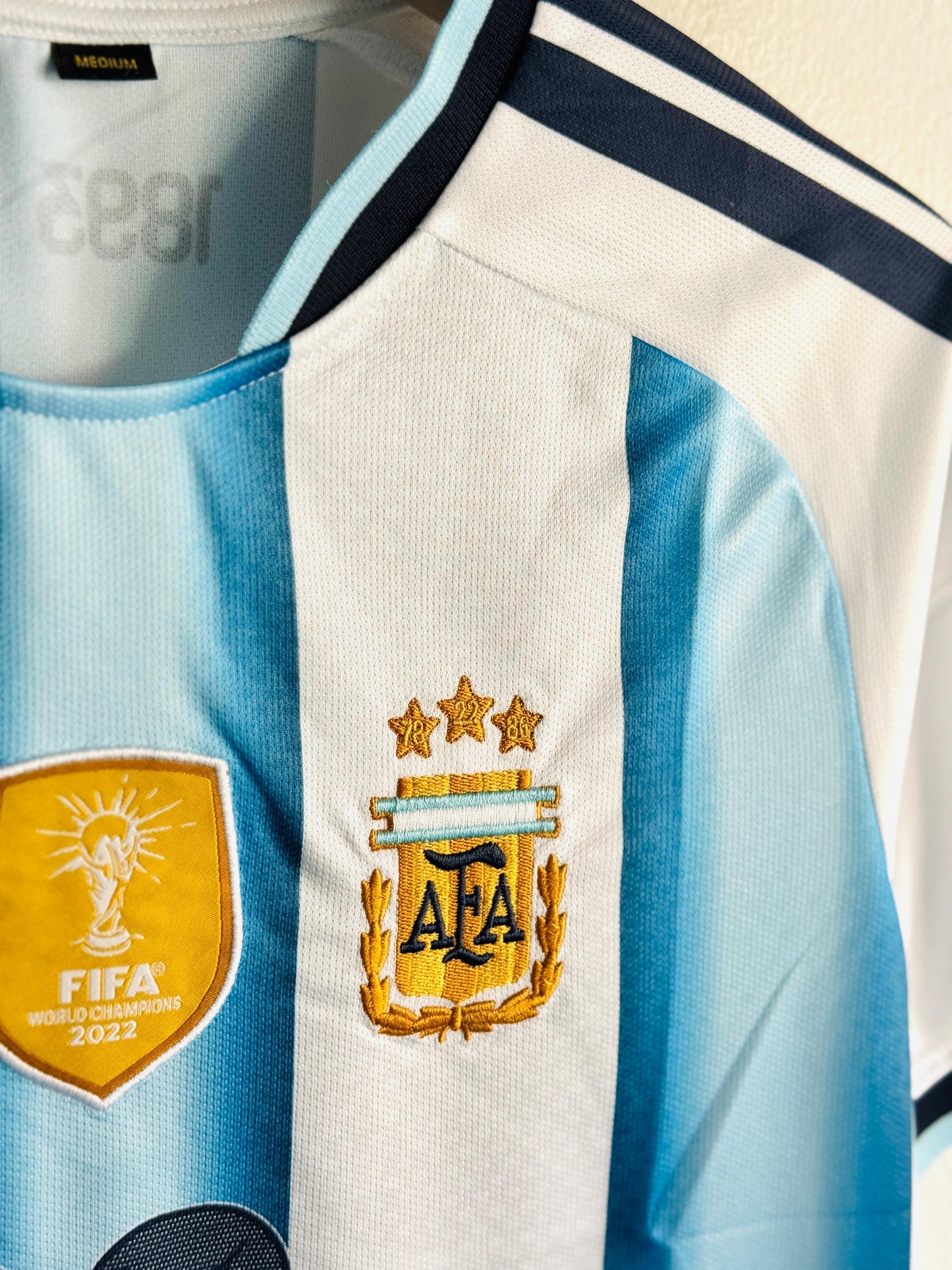 Argentina 2026 World Cup Home Kit Messi Premium Quality Half Sleeve Embroidery -P1358 Ms Retro Store