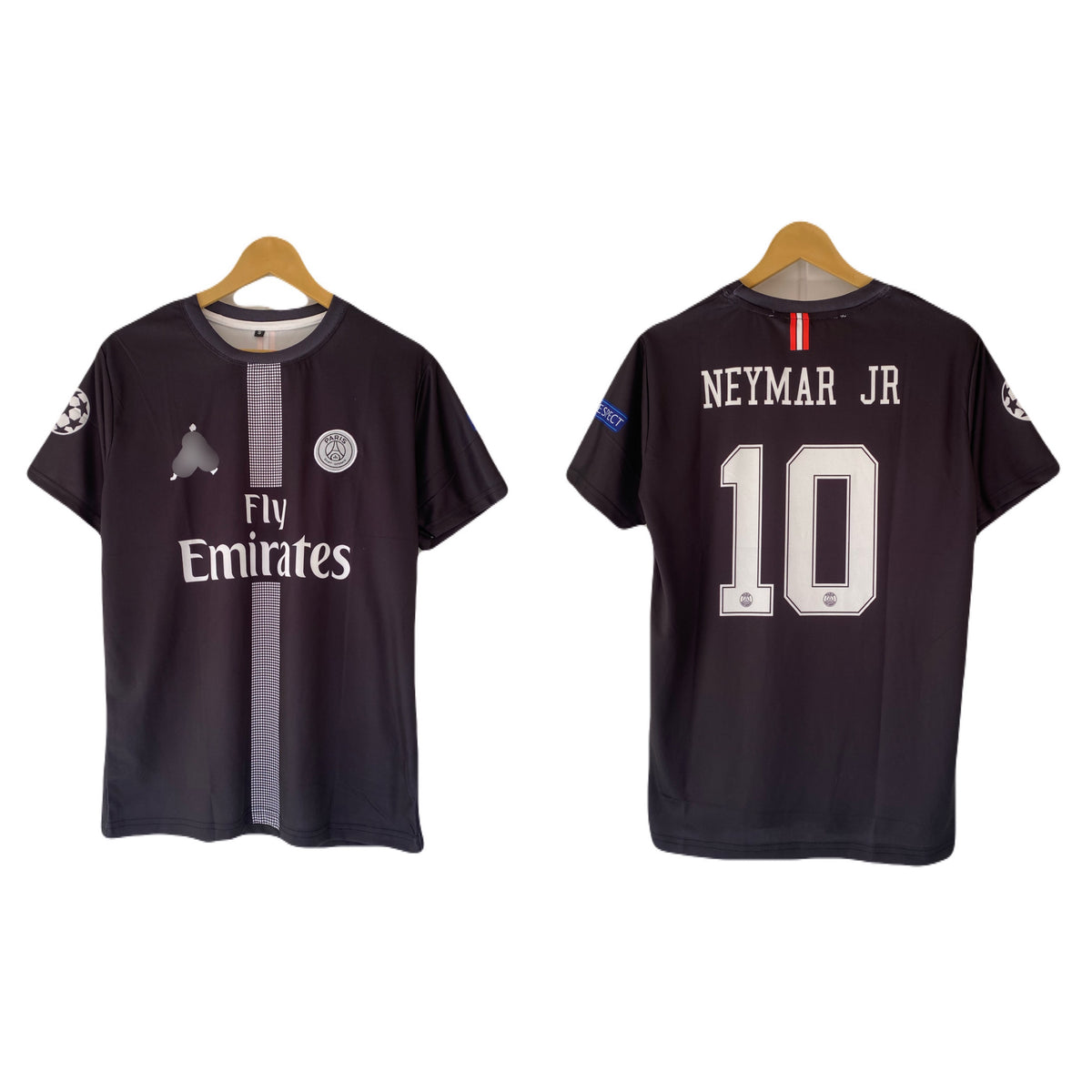 Paris saint germain 2022 away Neymar jr Half sleeve Embroidery jersey  - P2688