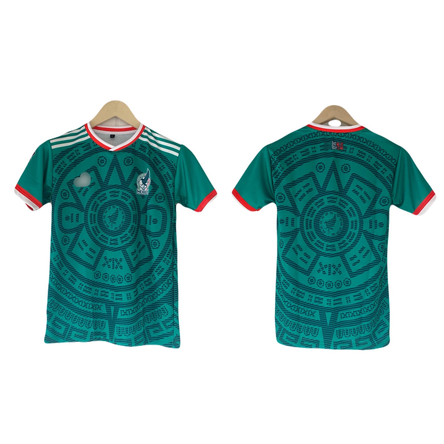 Mexico 2026 World Cup Home Kit Plain Half Sleeve sublimation -