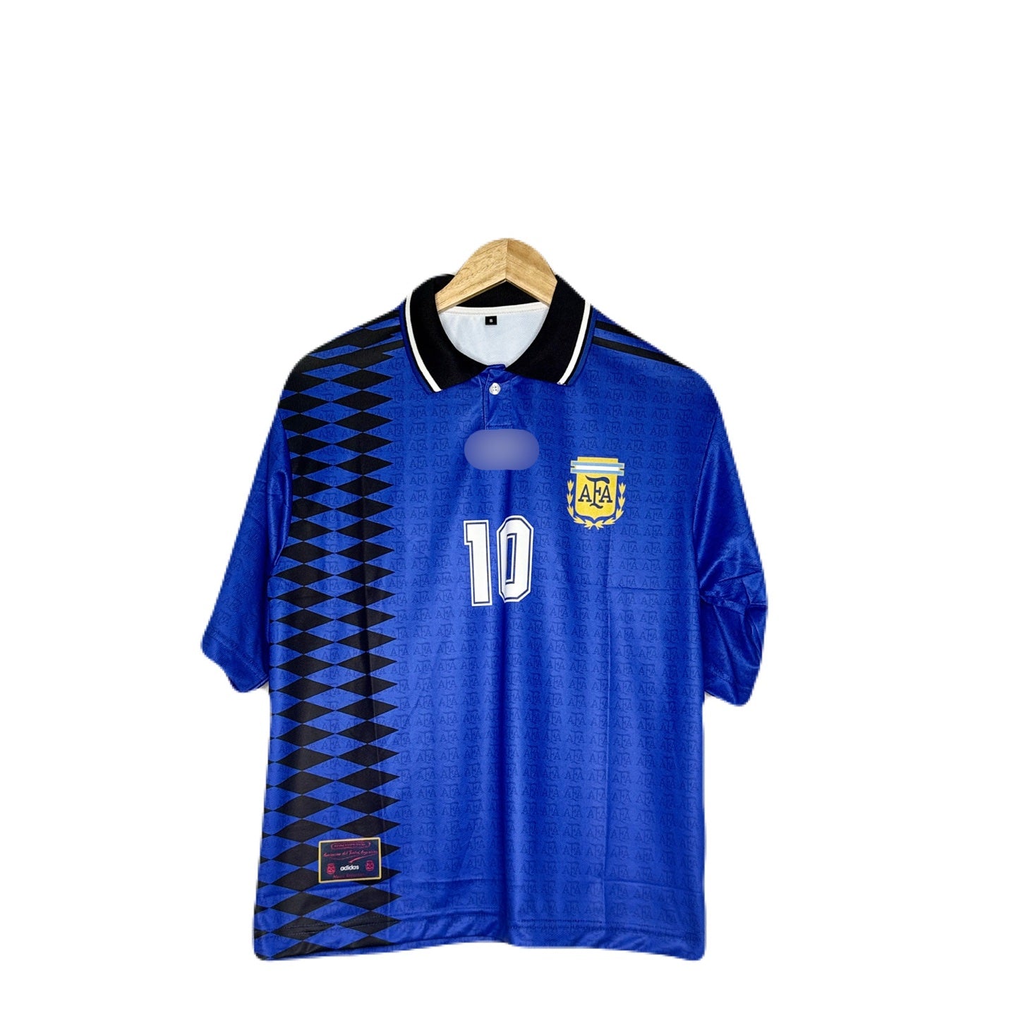 Argentina 1994 world cup kit Messi Five Sleeve -  Ms Retro Store