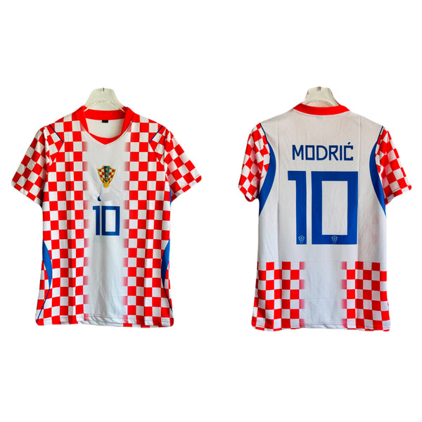 Modric croatia 2026 World Cup home Half sleeve embroidery jersey -