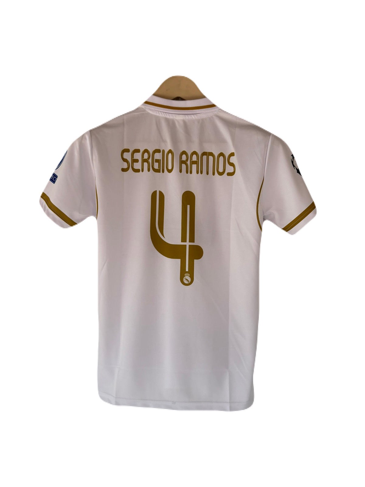 Real madrid 2018 Sergio Ramos  Half  Sleeve Collar Sublimtion jersey - P1600 Ms Retro Store