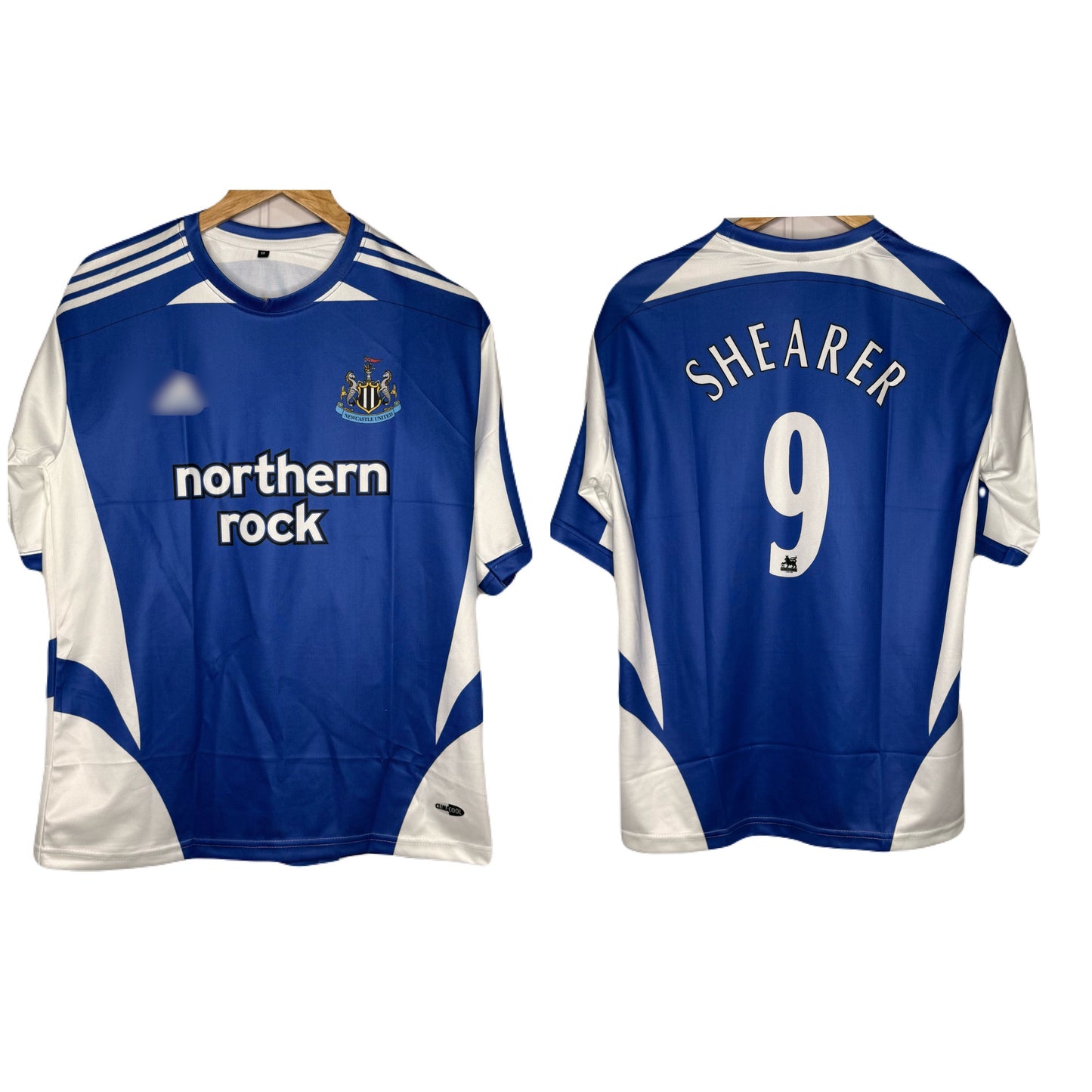 Newcastle United Fc 2005-06 Third Kit Shearer Five Sleeve - Ms Retro Store