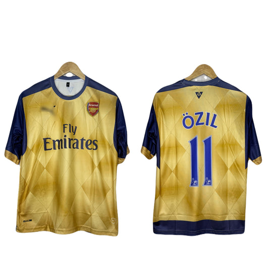 Arsenal 2015-16 Away Kit Ozil Five Sleeve - Ms Retro Store