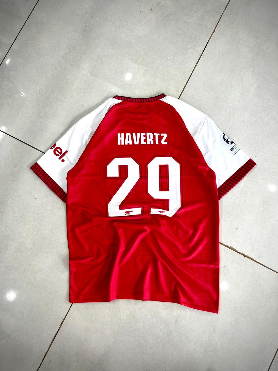 Havertz Arsenal Half sleeve season sublimation jersey -