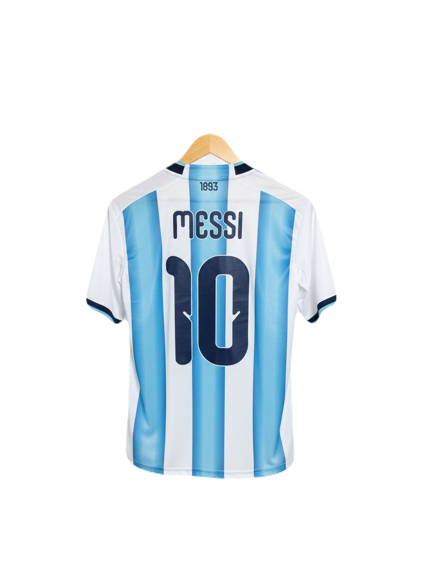Argentina 2026 World Cup Lionel Messi home kit Five sleeve - Ms Retro Store