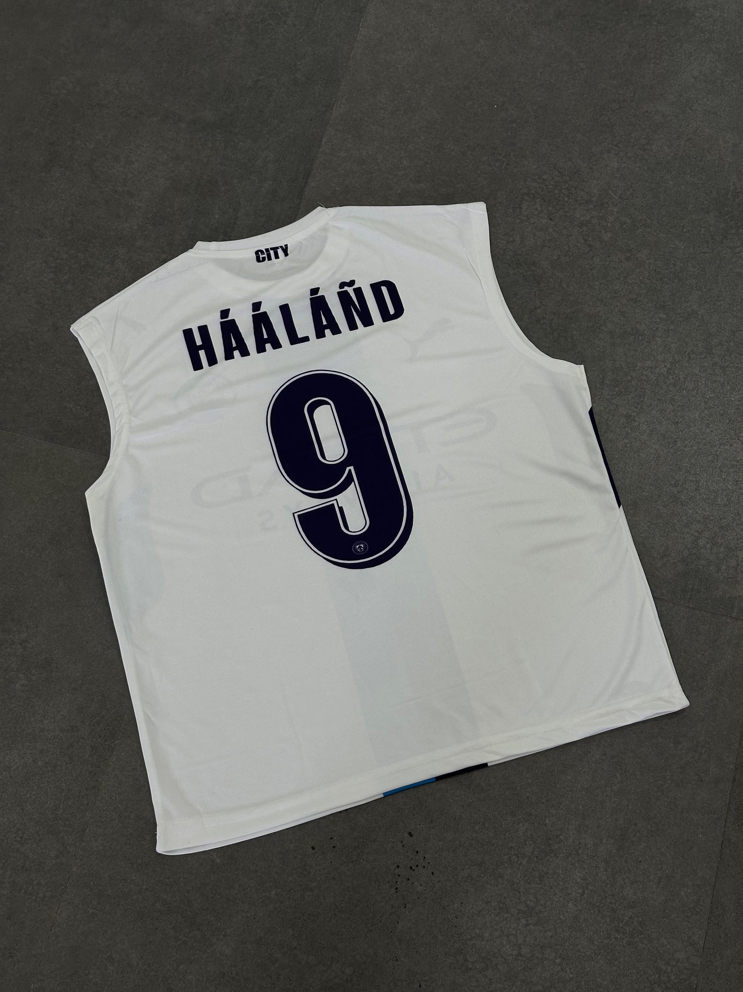 Haaland Manchester City sleevless bibs sublimation - P2449