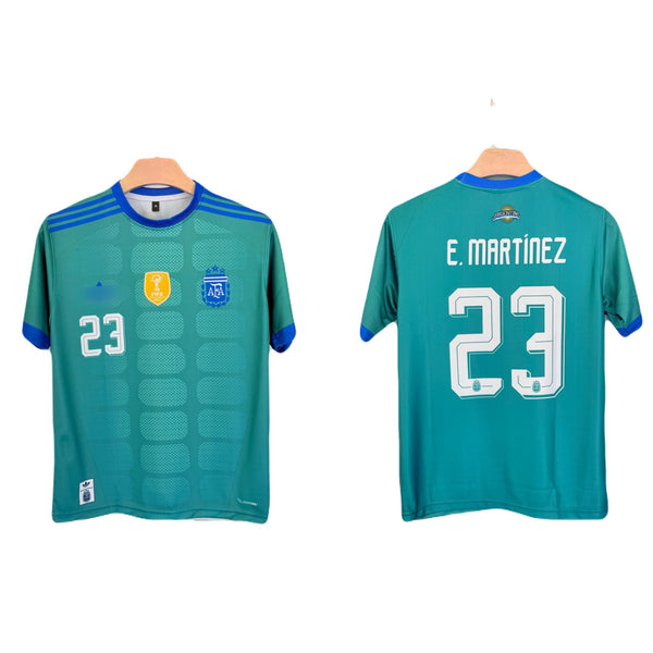 Emiliano Martinez Argentina  2026 World Cup Away Kit Half Sleeve -