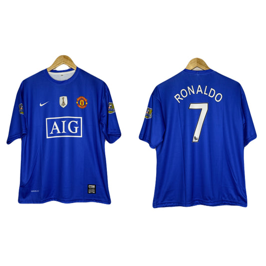 Manchester United 2008-09 Third Kit Ronaldo Five Sleeve - P1024 Ms Retro Store