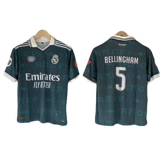 Bellingham Real Madrid Away 2026/27 Five Sleeve collar Embroidery- P2481