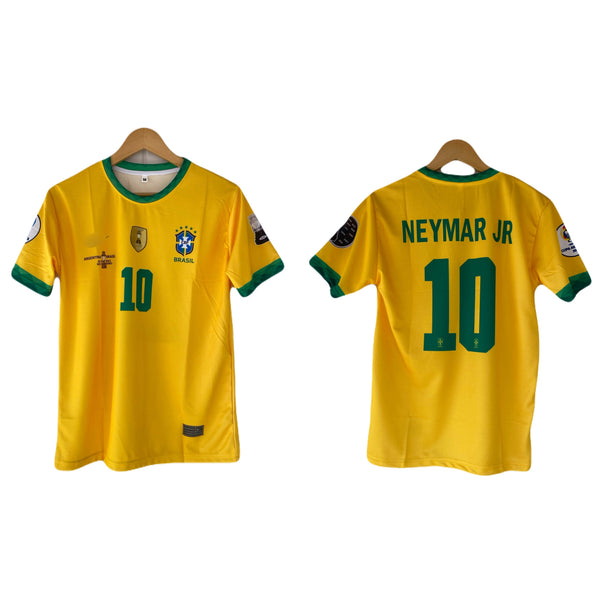 Neymar Brazil 2026 World Cup Home kit  Half Sleeve Sublimation