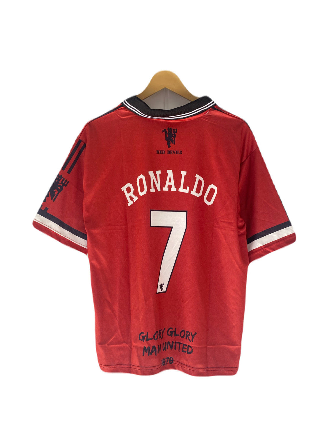 Ronaldo Manchester united Five Sleeve collar Sublimation Jersey - P2752