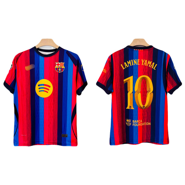 Yamal Barcelona 2026/27 Home half sleeve  jersey - P2345