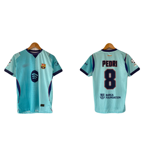 Pedri Barcelona 2026-27 Third Half Sleeve Sublimation Jersey - P2774