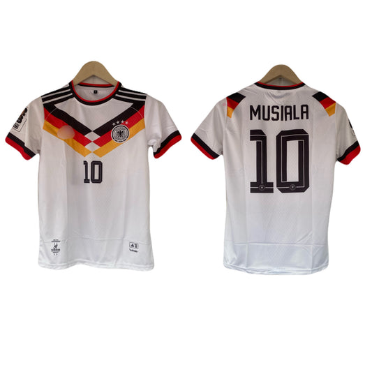Musiala Germany 2026 worldcup home kit Half Sleeve embroidery Jersey - P2332