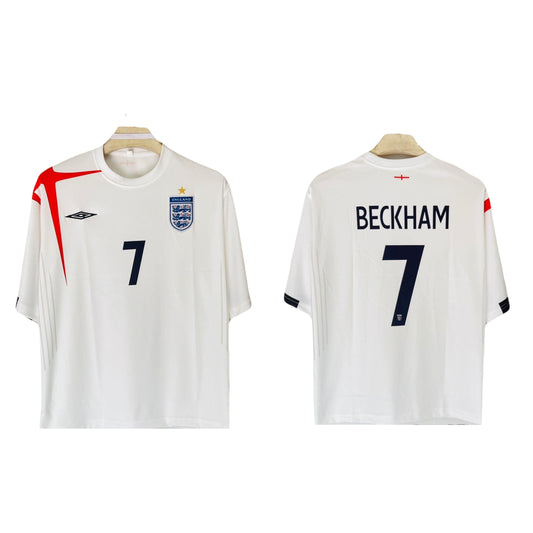 England embroidery five sleeve beckham - P975 ms retro store