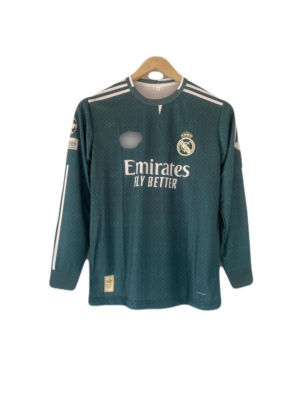 Mbappe Real madrid 2026/27 Away kit full sleeve embroidery - P2576