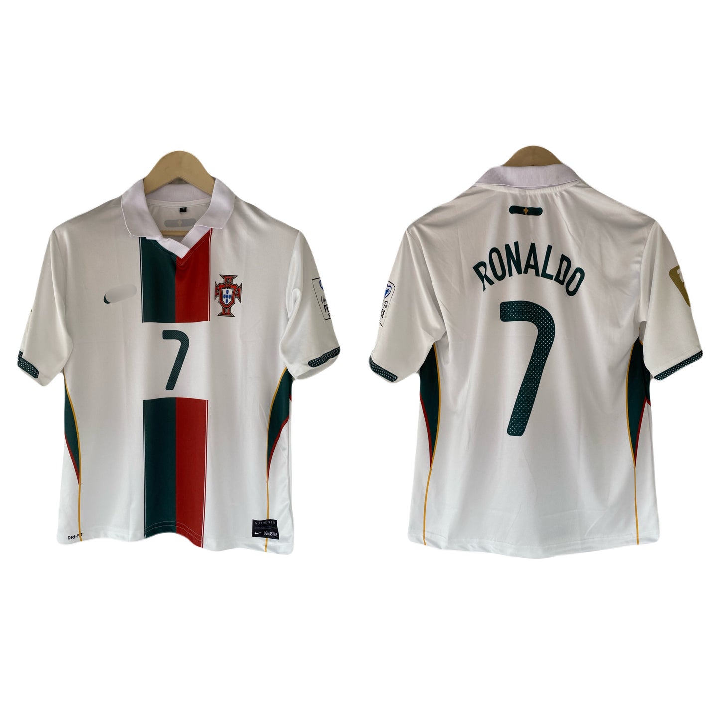 Ronaldo portugal Five sleeve Collar Sublimation jersey- P2210