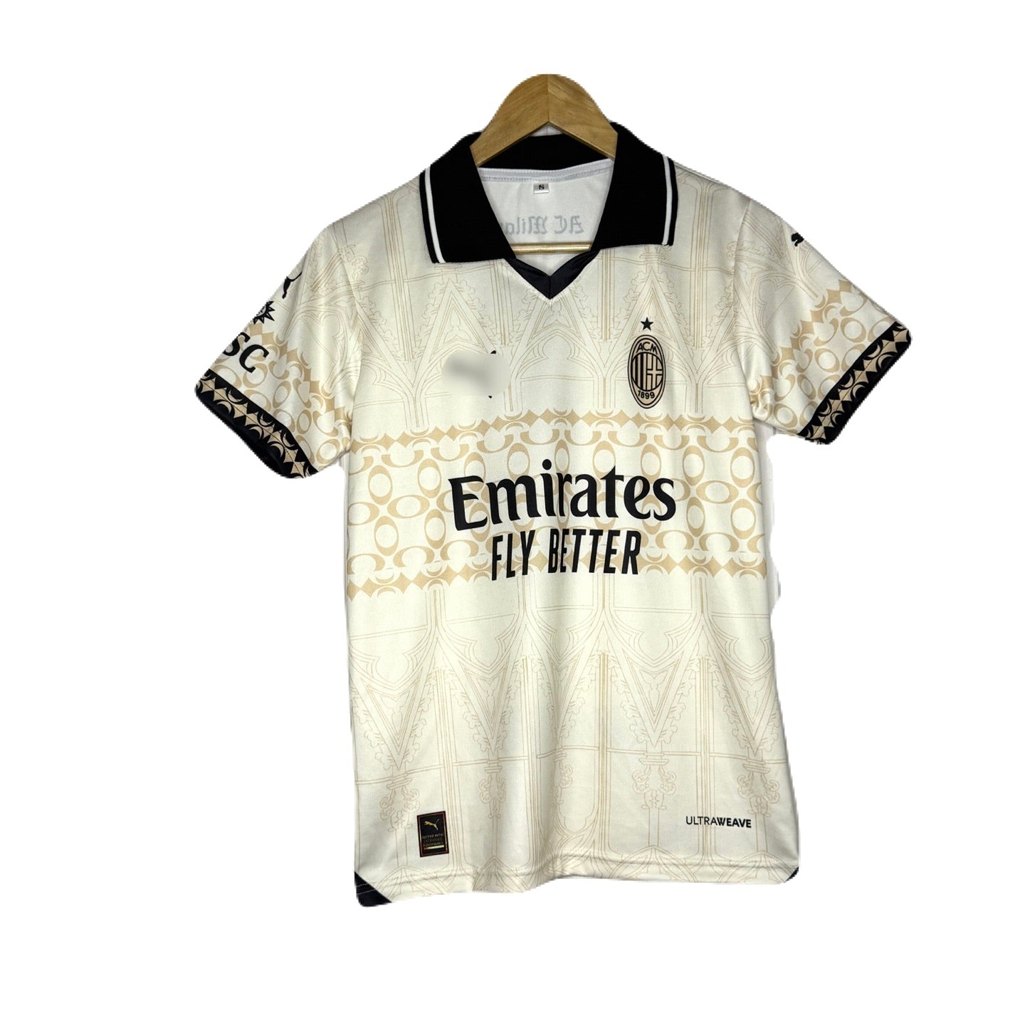 AC MILAN Fourth Kit maldini Version Half Sleeve P1101 - Ms Retro Store