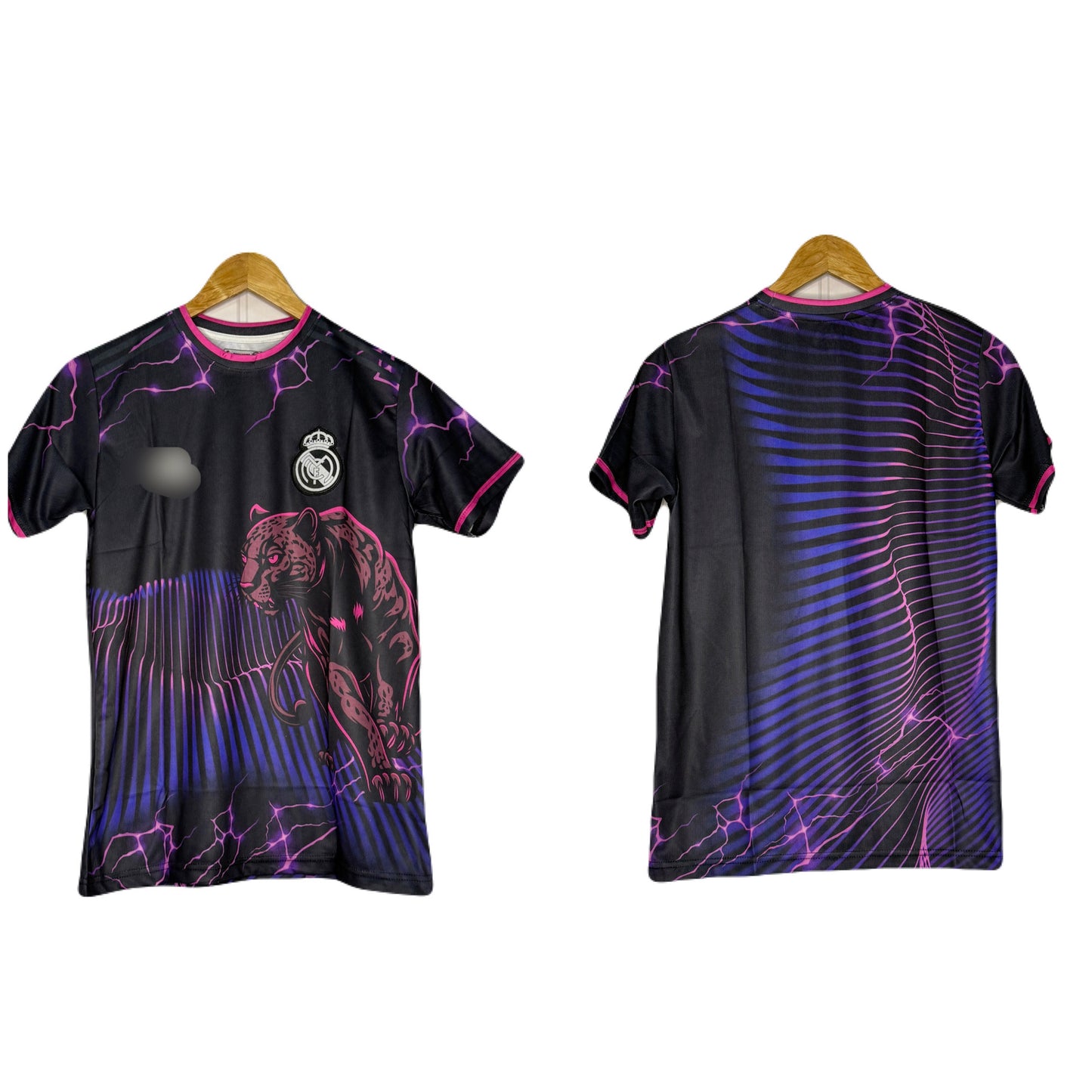 Real Madrid 2026 Black Panther Special Edition Kit Half Sleeve - P1026 Ms Retro Store