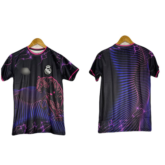 Real Madrid 2026 Black Panther Special Edition Kit Half Sleeve - P1026 Ms Retro Store