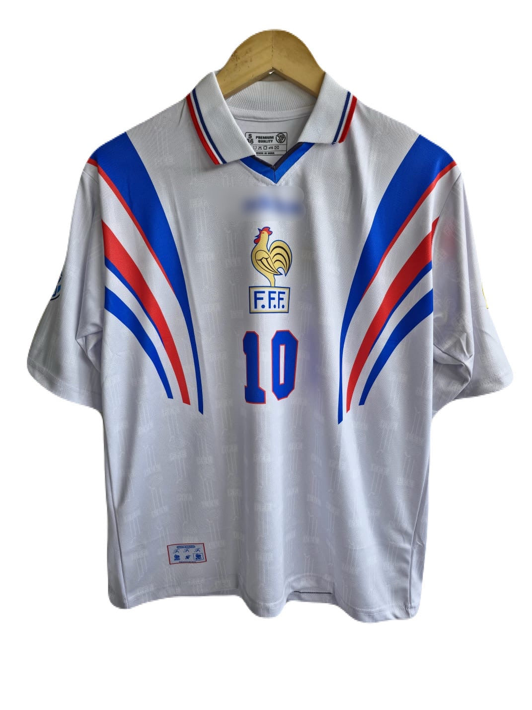 France 1996/97 Away jersey Zidane P166 - Ms retro store