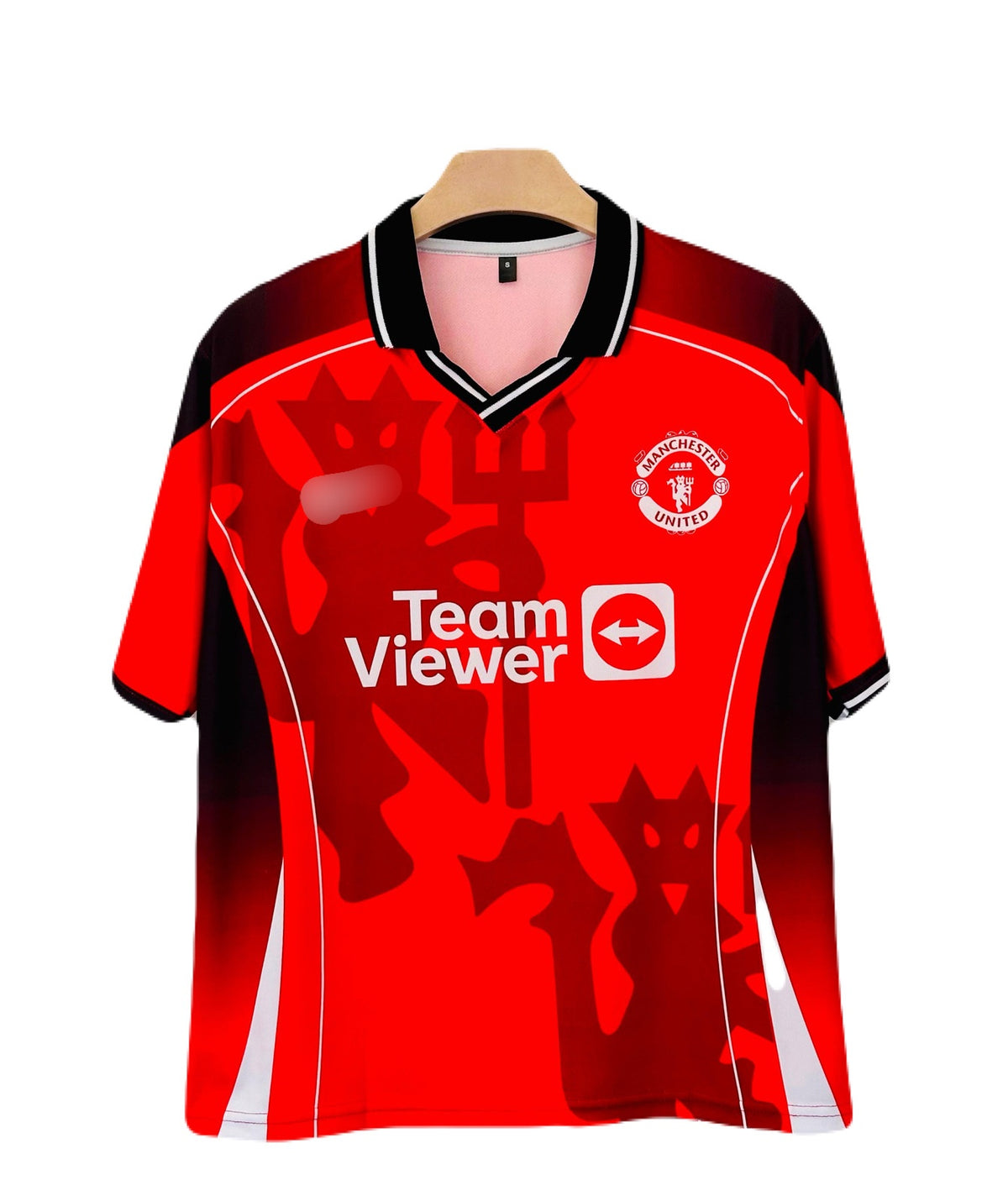 Ronaldo Manchester united Home Five Sleeve collar Sublimation Jersey - P2644