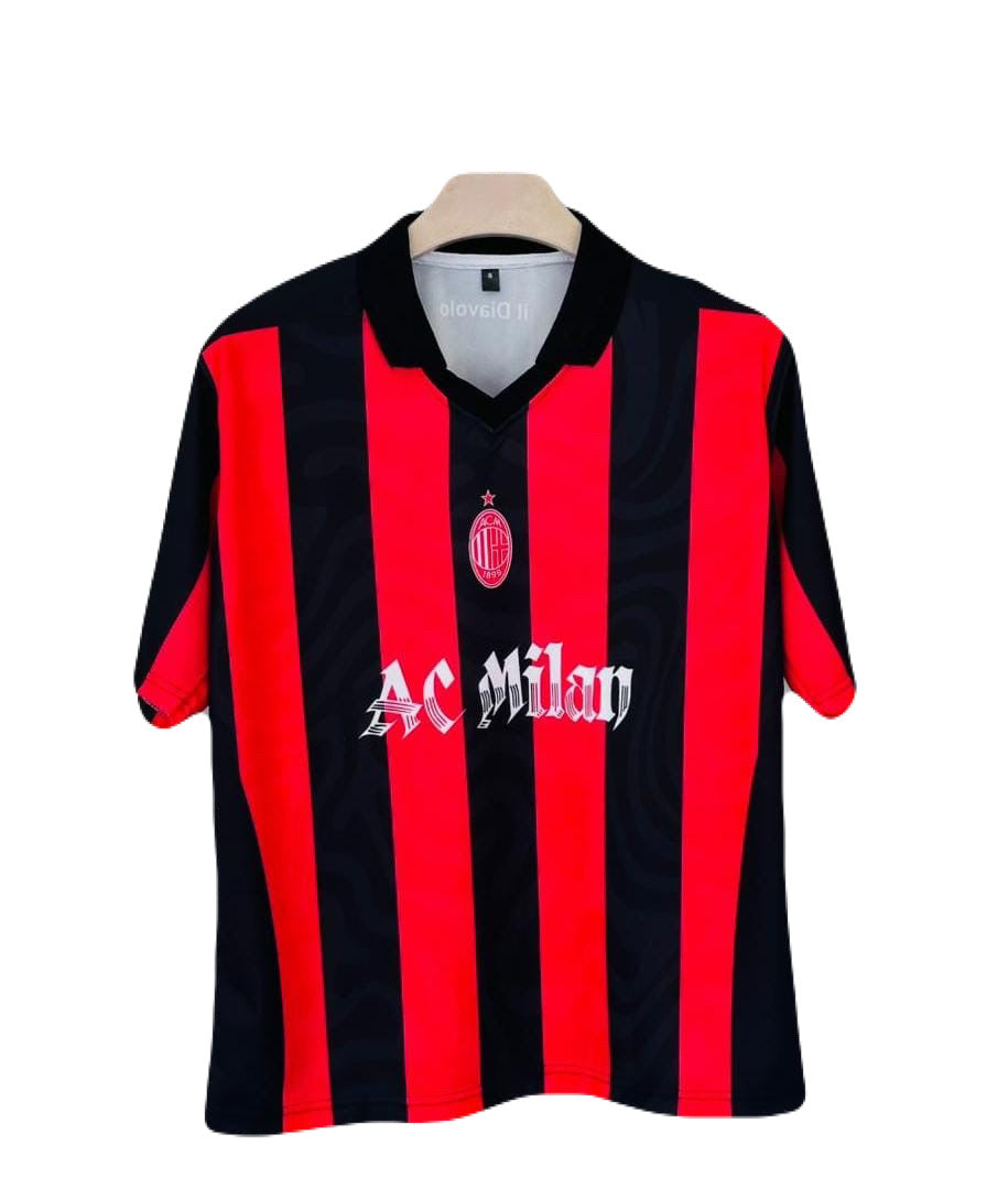 Ac Milan  2008-2010 home jersey Ronaldinho Five sleeve  - P2000 ms retro store