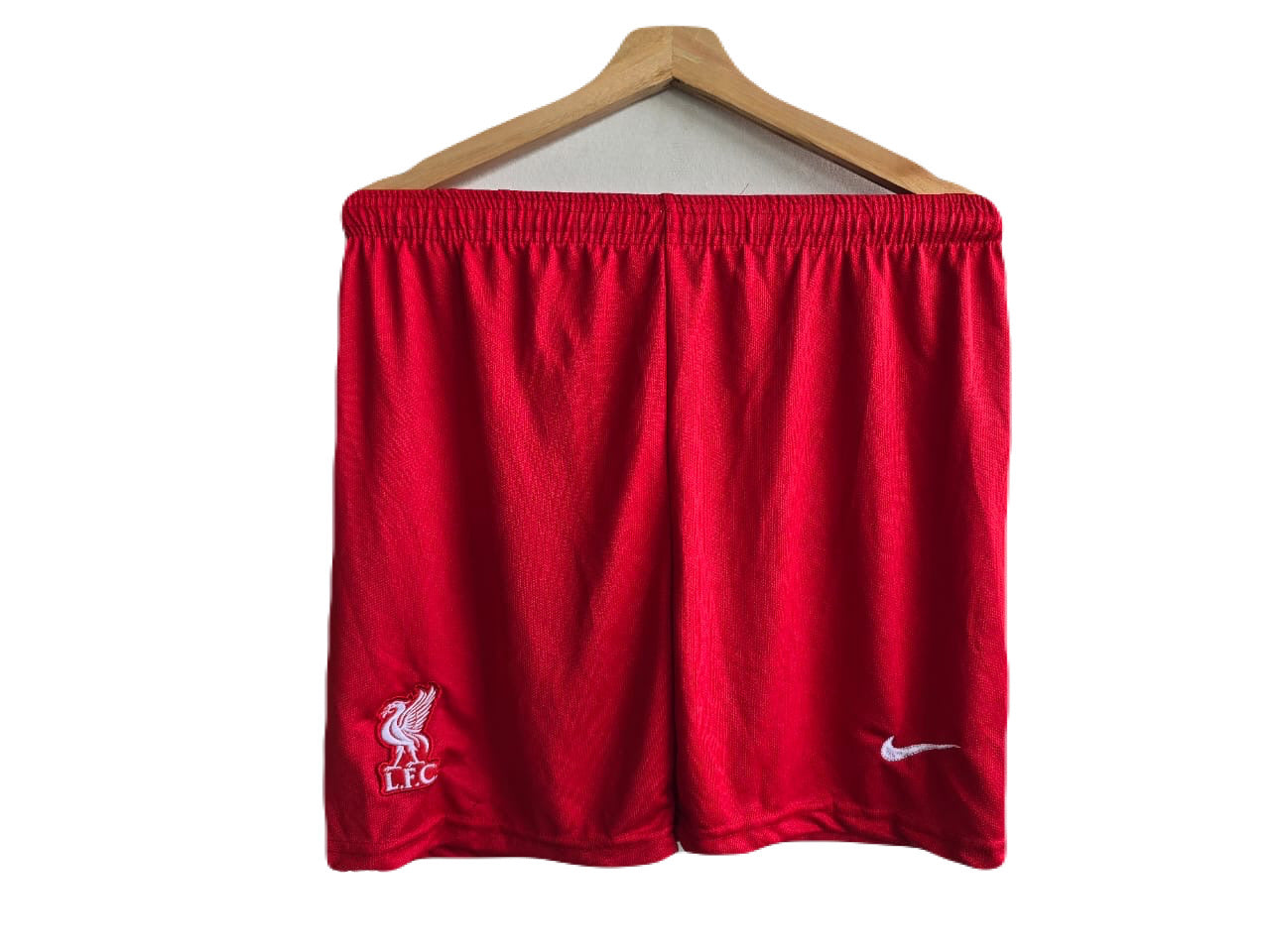Liverpool   red shorts - ms retro store