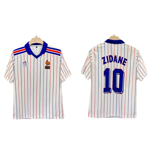 Zidane France 2002 Five sleeve Collar sublimation -