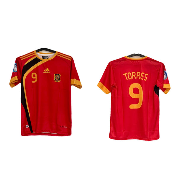 Best Retro jersey spain 2009 home torres - P642 ms retro store