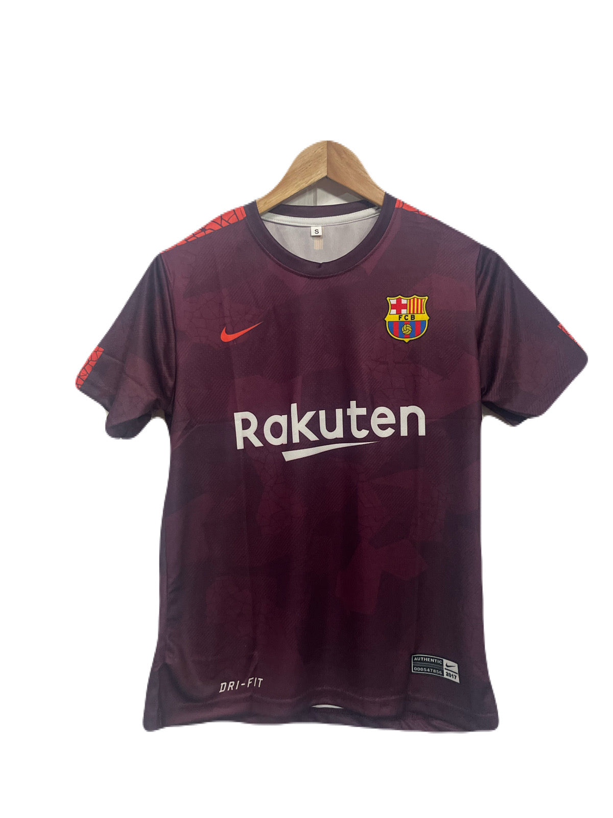 Fc Barcelona 2017-18 Third kit Messi Half sleeve - P421 - Ms Retro Store
