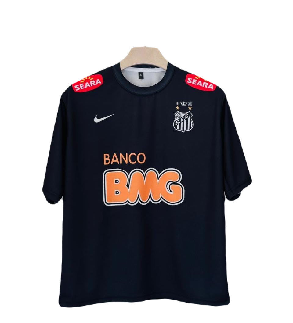 Santos Fc 2011-12 Away Kit Neymar Jr Five Sleeve -P2000 Ms Retro Store