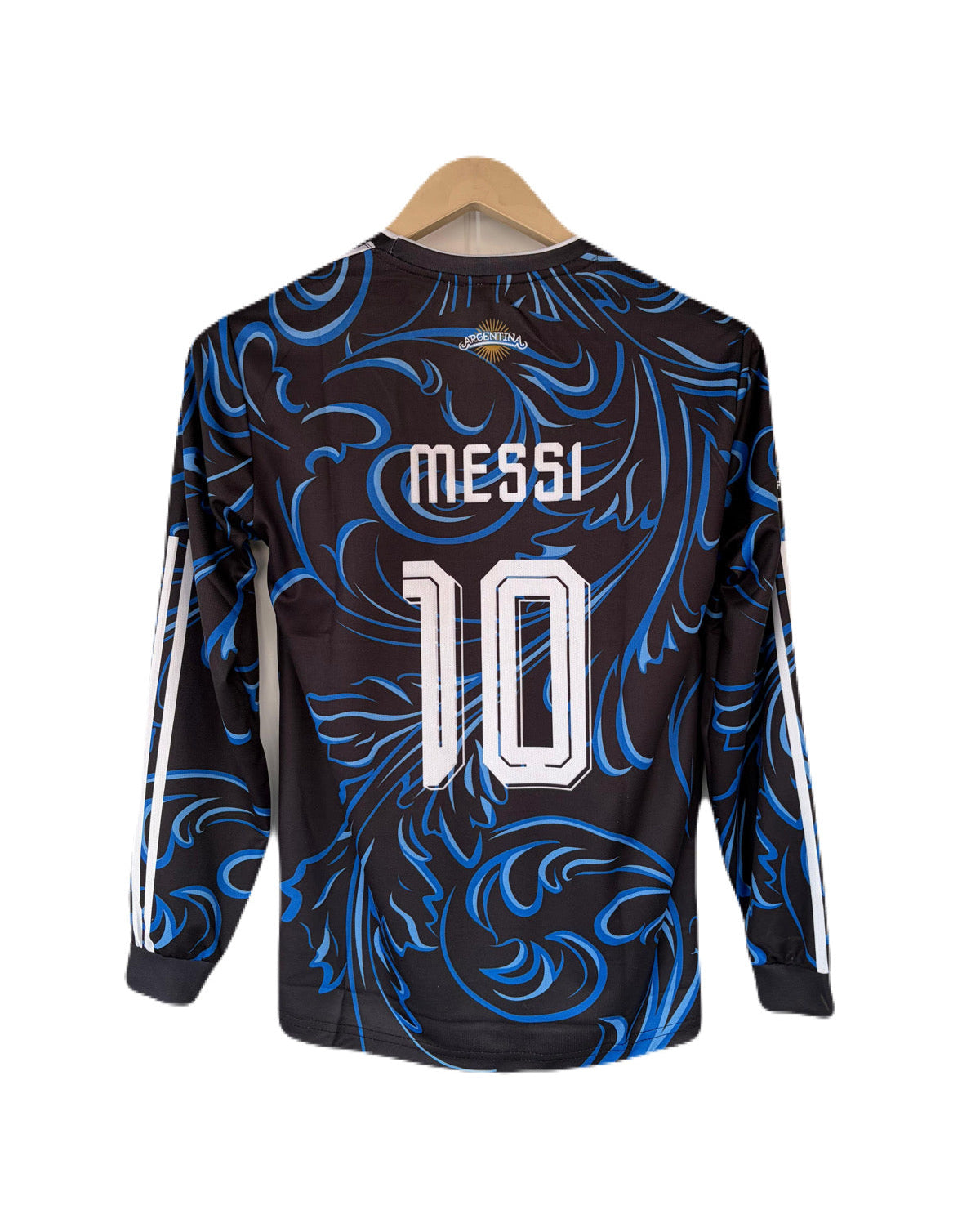 Argentina 2026 Worldcup Away Messi fullsleeve Sublimation  - P1632  ms retro store