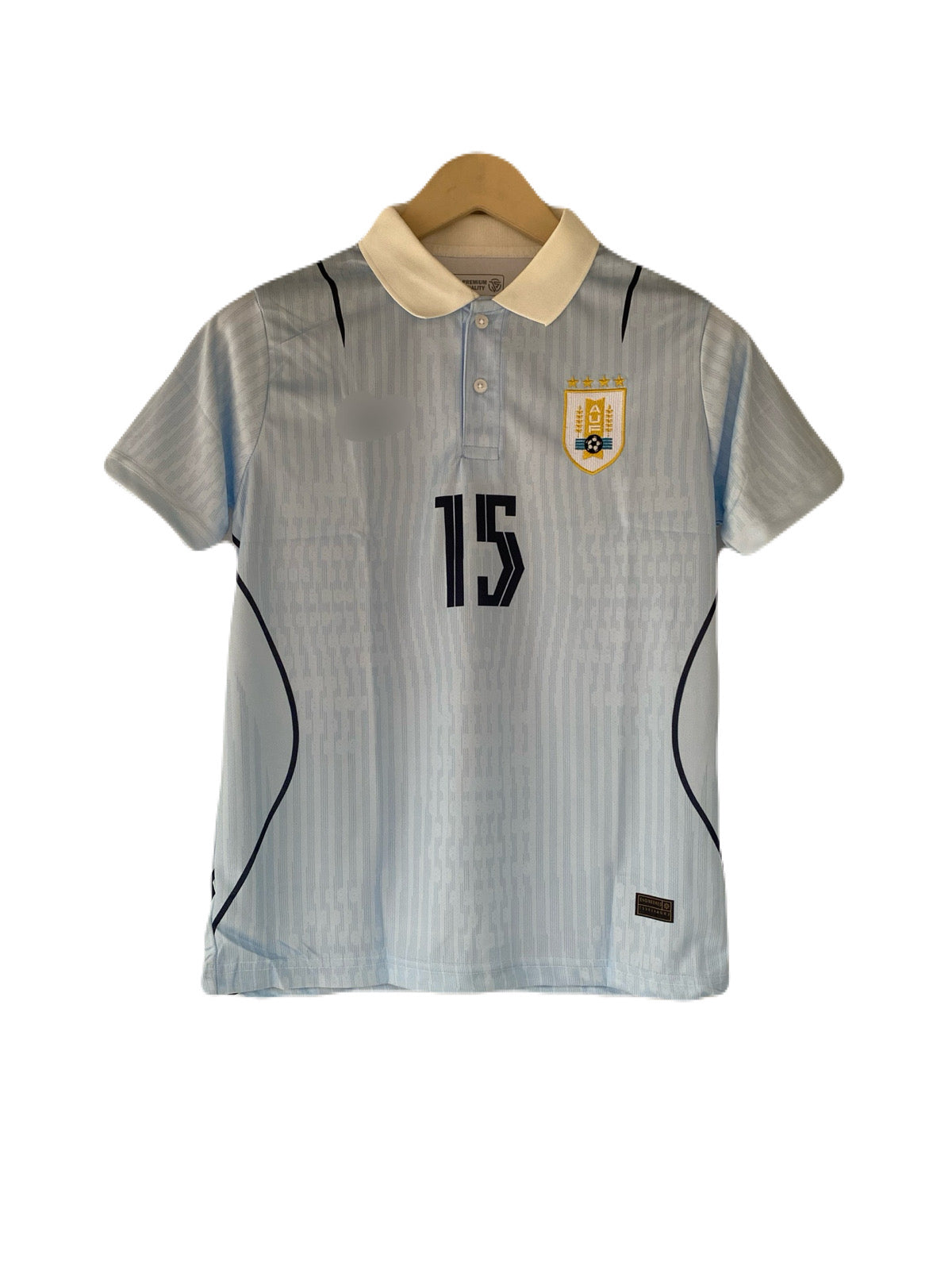 Valverde Uruguay special edition collar  half sleeve jersey - P2146