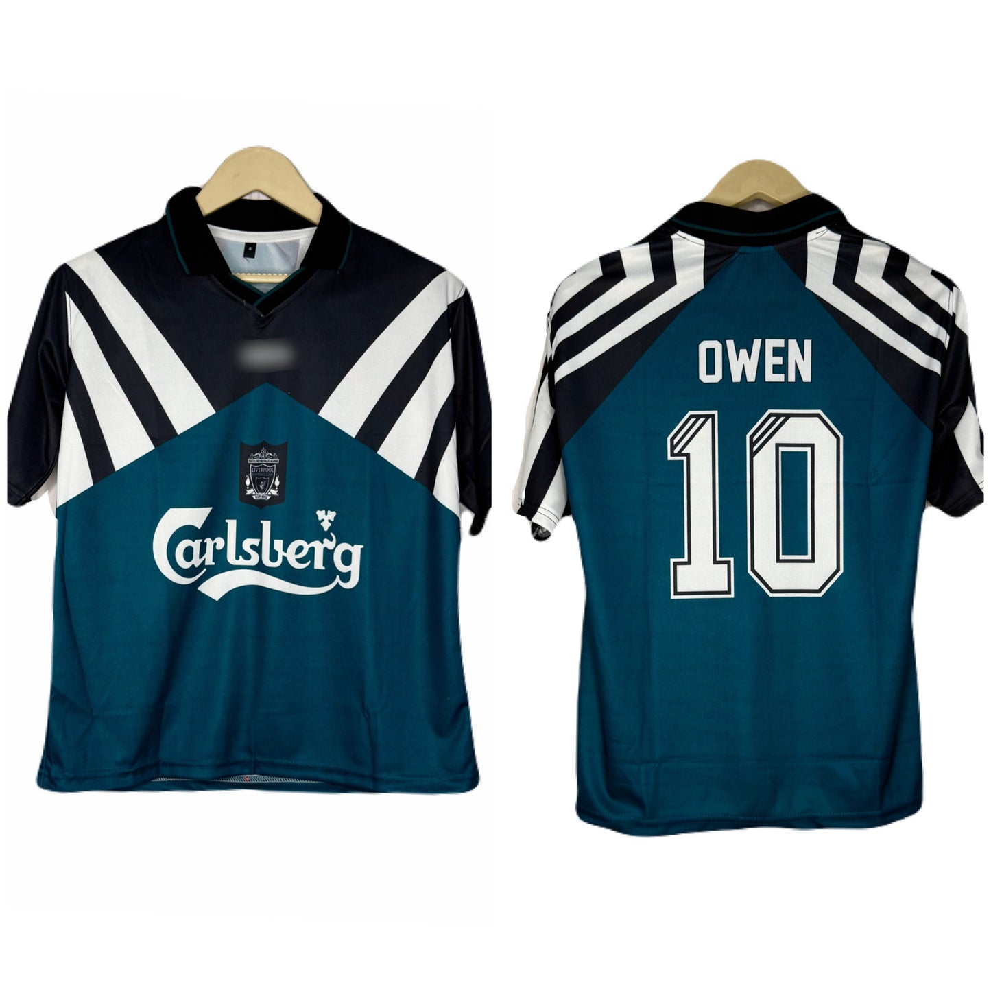 Liverpool 1995-96 Home Kit Owen Five Sleeve - P1200 Ms Retro Store