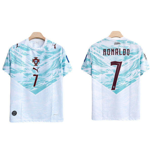 Ronaldo Portugal 2026 World Cup Away Half Sleeve Jersey - Ms Retro Store