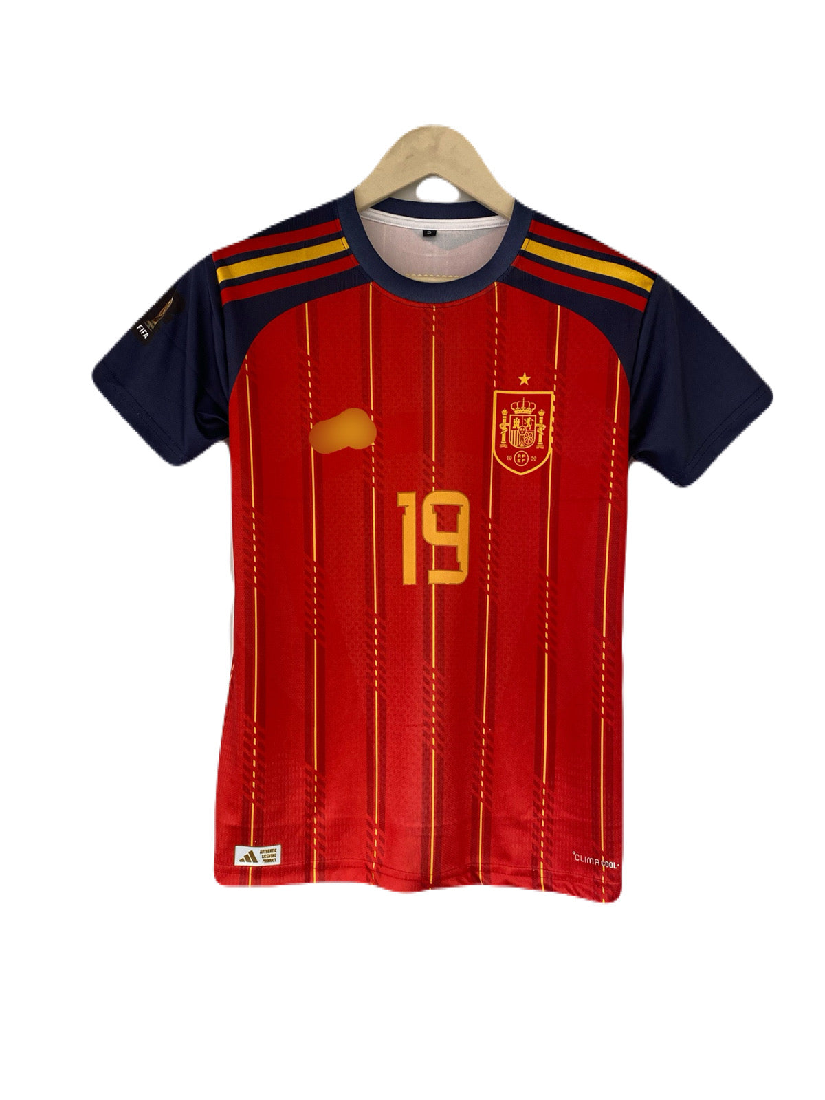 Lamine Yamal Spain 2026 World Cup Home Half Sleeve Sublimation Jersey -