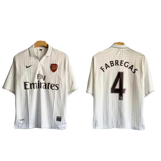Arsenal 2009-10 Third Kit Fabregas Five Sleeve - Ms Retro Store
