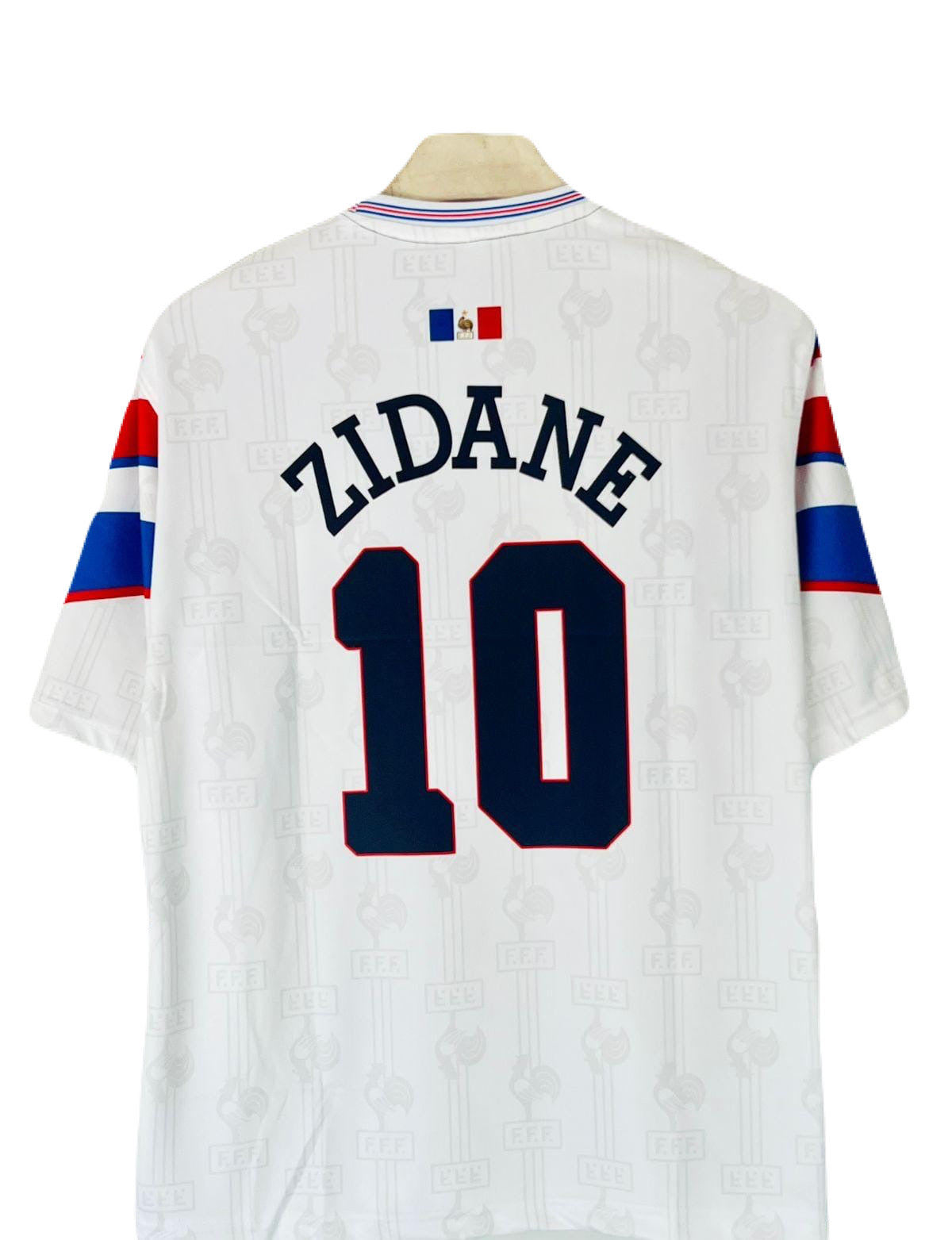 France 1996 away shirt five sleeve zidane - p304 - ms retro store