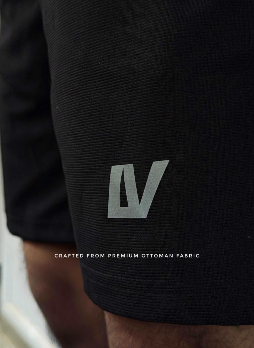 Gym wear shorts Livio 2 side zip pocket -Ms Retro Store