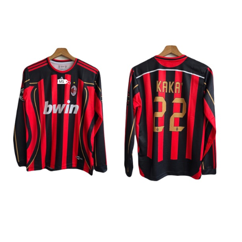 Ac milan 2006/07 home jersey kaka full sleeve P72 -  ms retro store