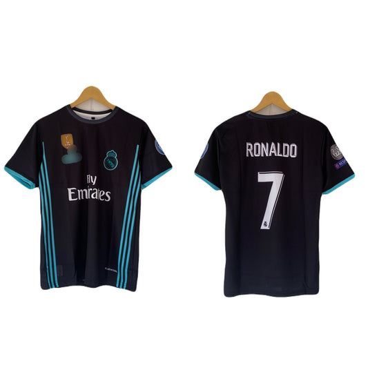 Ronaldo Real Madrid Half Sleeve Embroidery Jersey - P2730