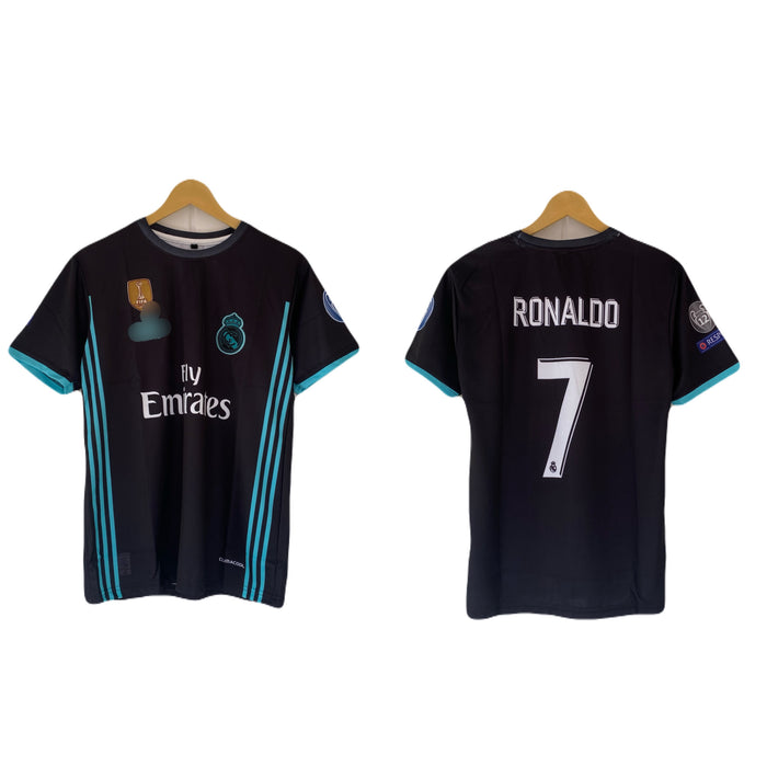Ronaldo Real Madrid Half Sleeve Embroidery Jersey - P2730