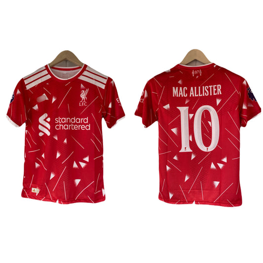 Mac alister Liverpool 2026-27 Home Jersey Half Sleeve Sublimation -  P2219