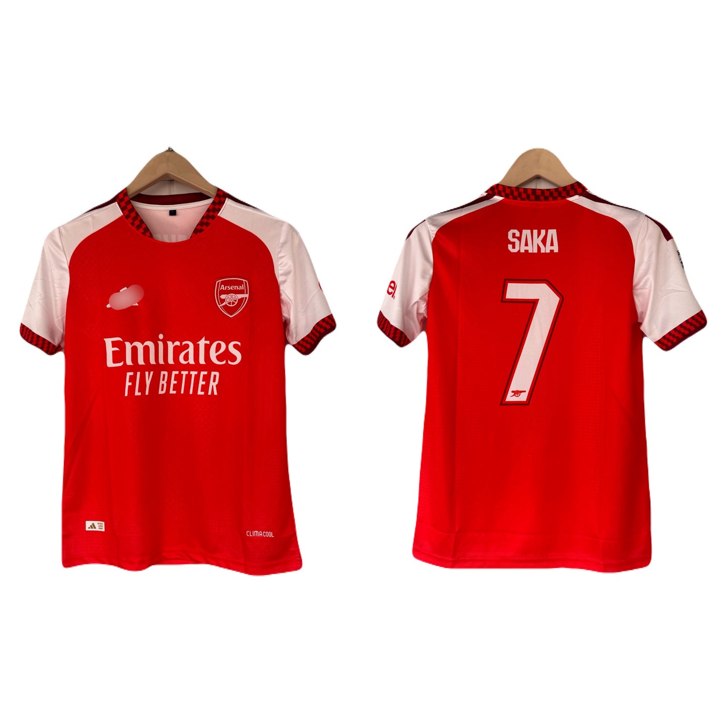 Saka Arsenal 2026-27 Home Half Sleeve Embroidery Jersey - P2282