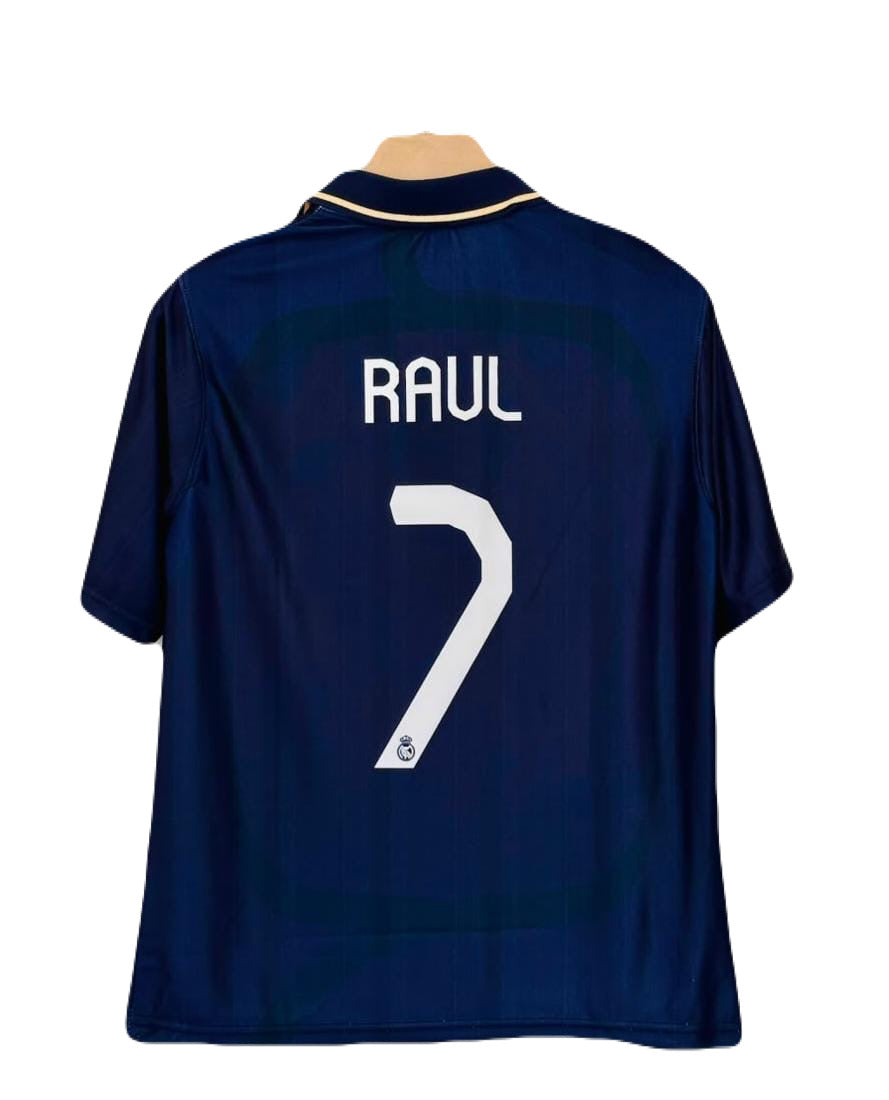 Raul Real Madrid Five sleeve Collar Sublimation jersey- P2165