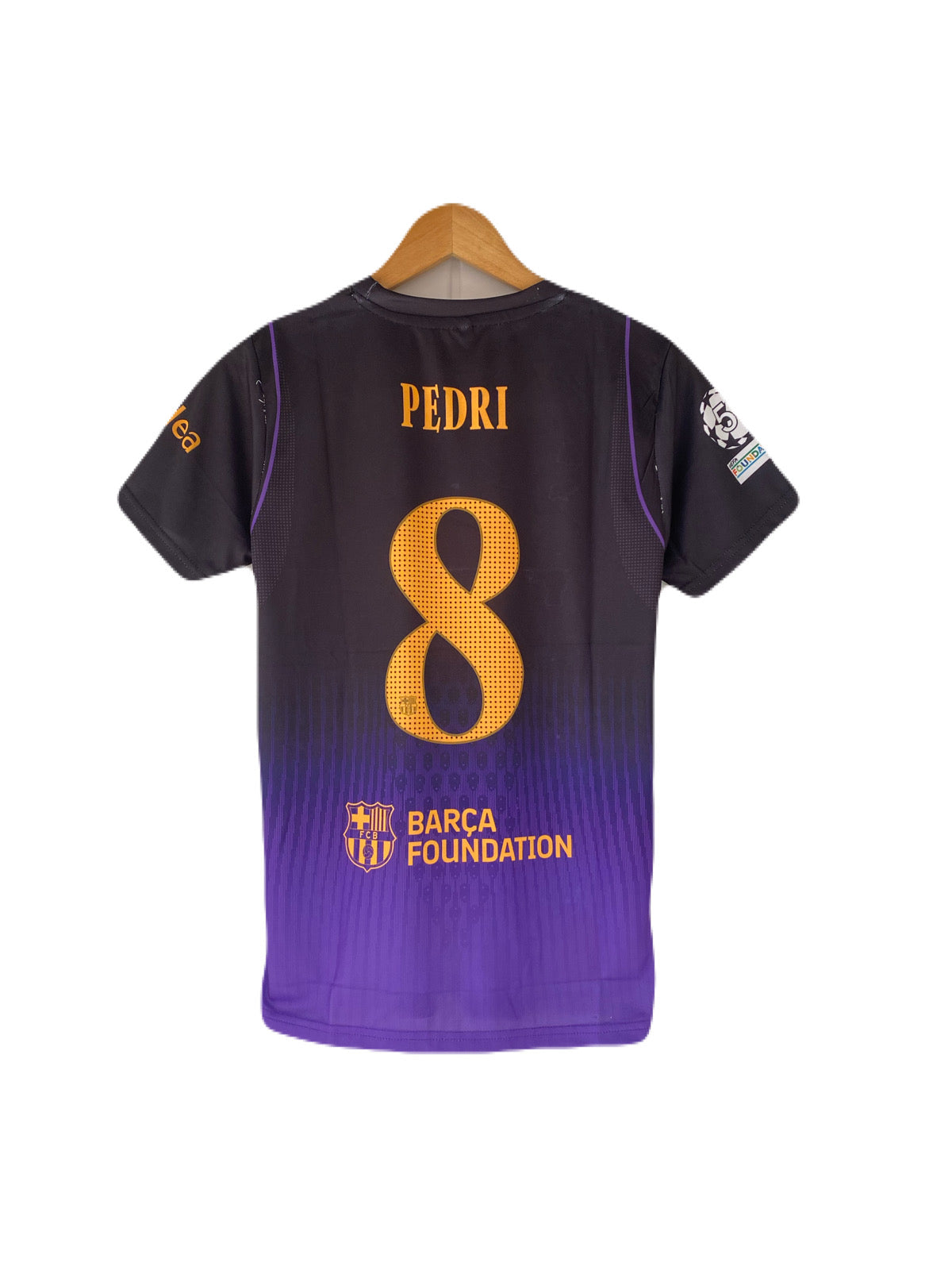 Pedri Barcelona 2026-27 Away kit Sublimation half sleeve - P2788