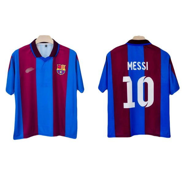 MESSI BARCELONA  SPECIAL EDITION COLLAR FIVE SLEEVE JERSEY -